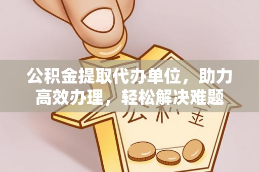 楚雄公积金提取代办单位，助力高效办理，轻松解决难题