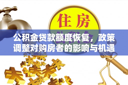 楚雄公积金贷款额度恢复，政策调整对购房者的影响与机遇